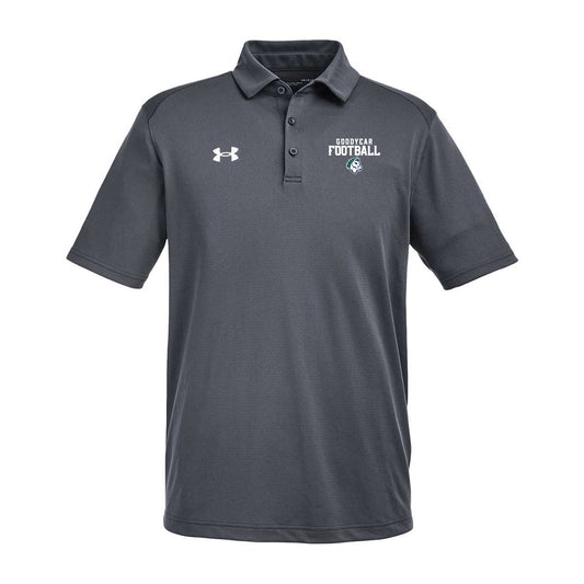 Goodyear Football Stacked Under Armour Polo (Men and Women Style)