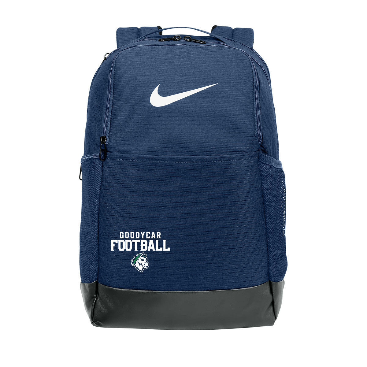 Goodyear Football Stacked Nike Swoosh Backpack