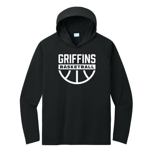 Griffins Basketball Ball Performance Hooded Tee