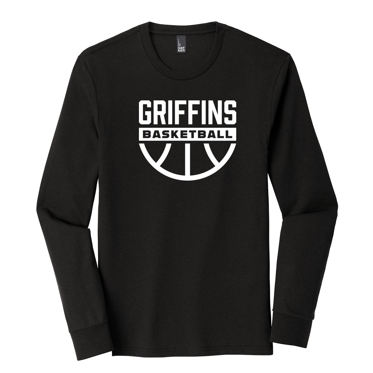 Griffins Basketball Ball Unisex Long Sleeve Tee