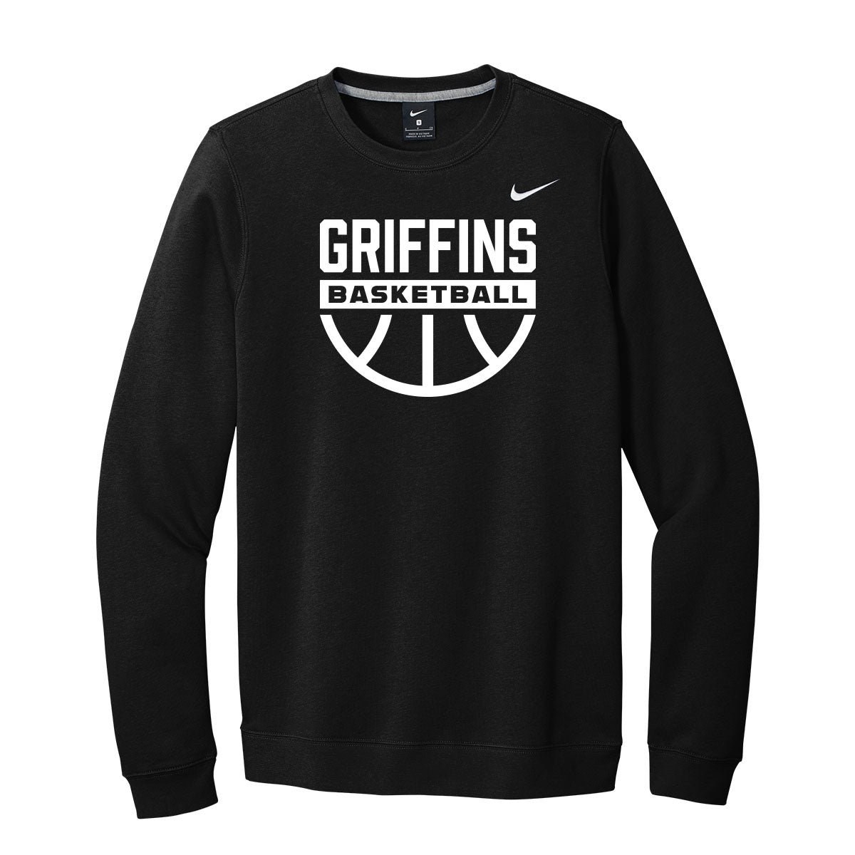 Griffins Basketball Ball Nike Crewneck Sweatshirt
