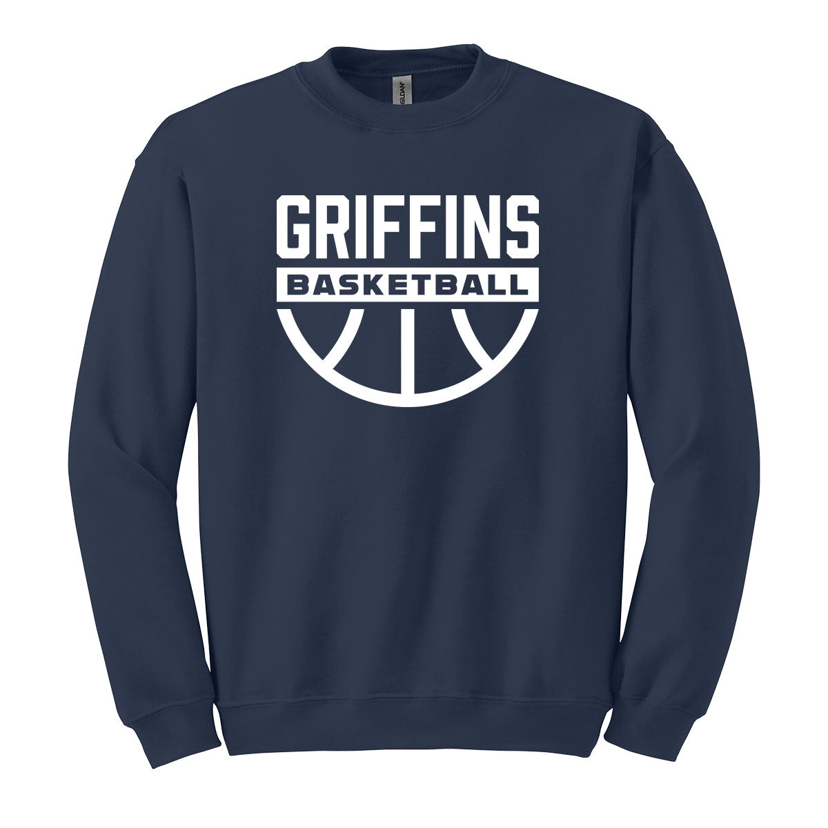 Griffins Basketball Ball Unisex Crewneck Sweatshirt