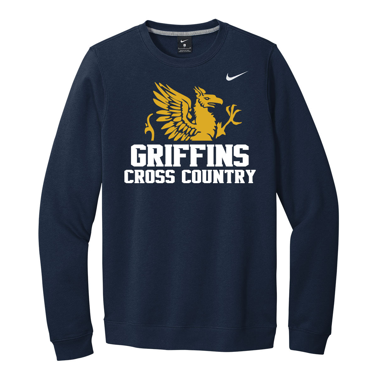 Griffins Cross Country Nike Crewneck Sweatshirt