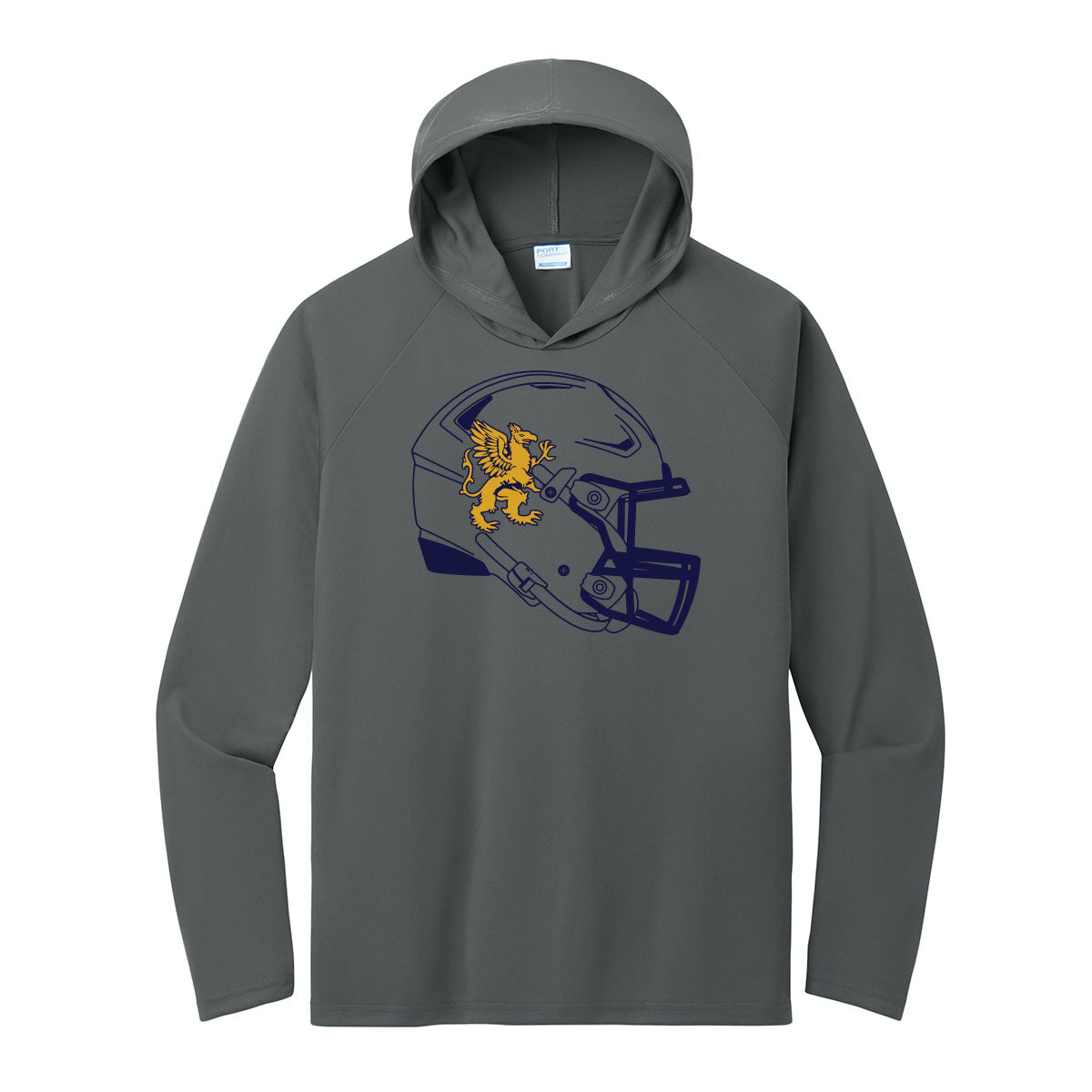 Griffins Helmet Performance Hooded Tee