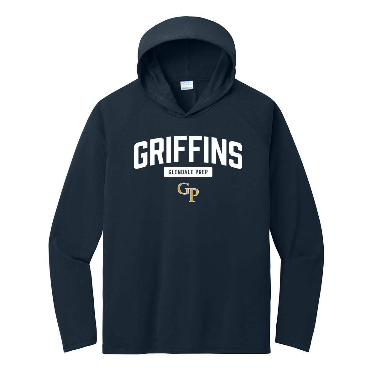 Glendale Prep Griffins Performance Hooded Tee
