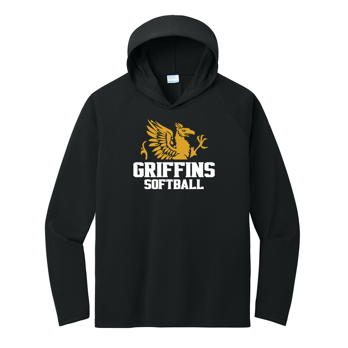 Griffins Softball Performance Hooded Tee