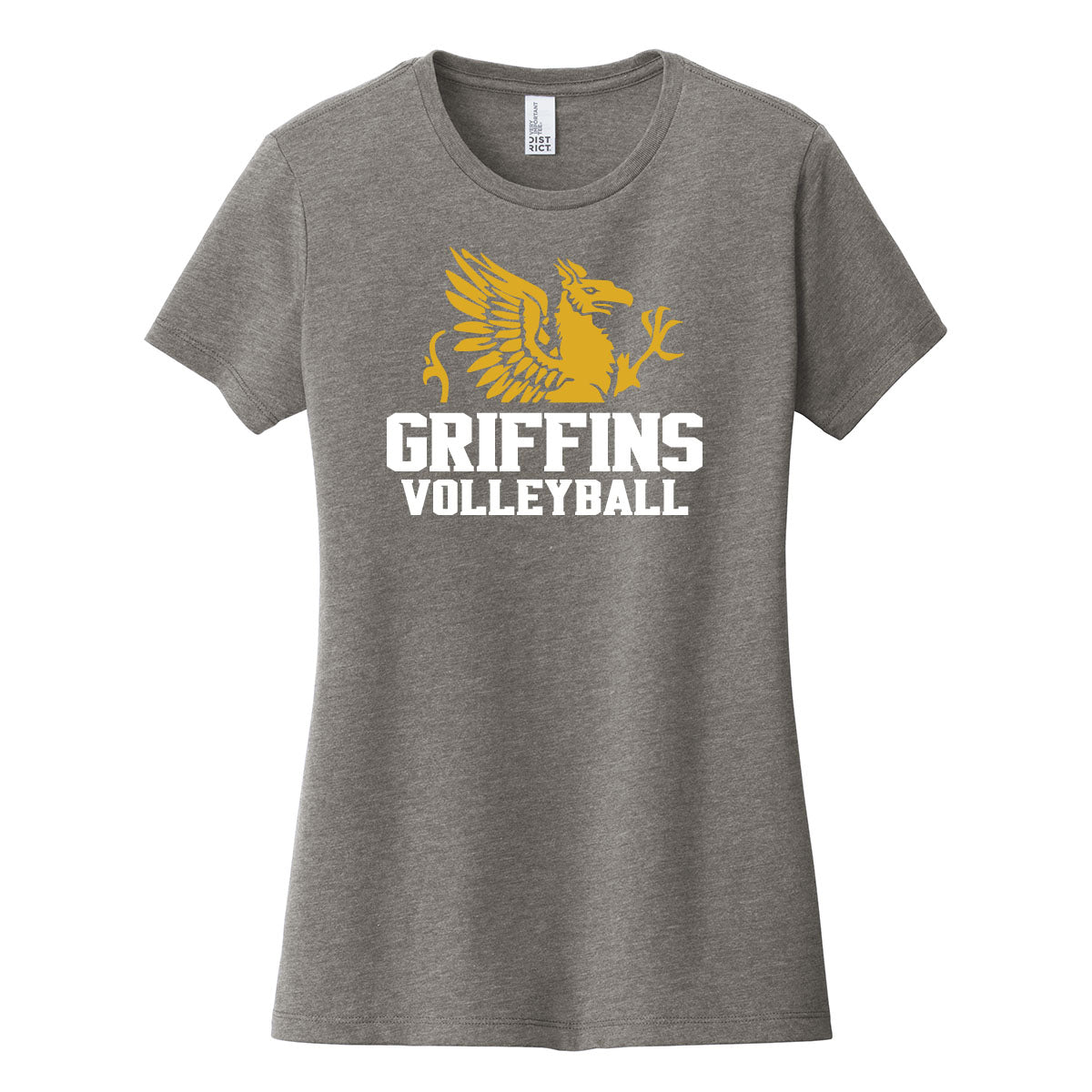 Griffins Volleyball  Womens Fit Tee