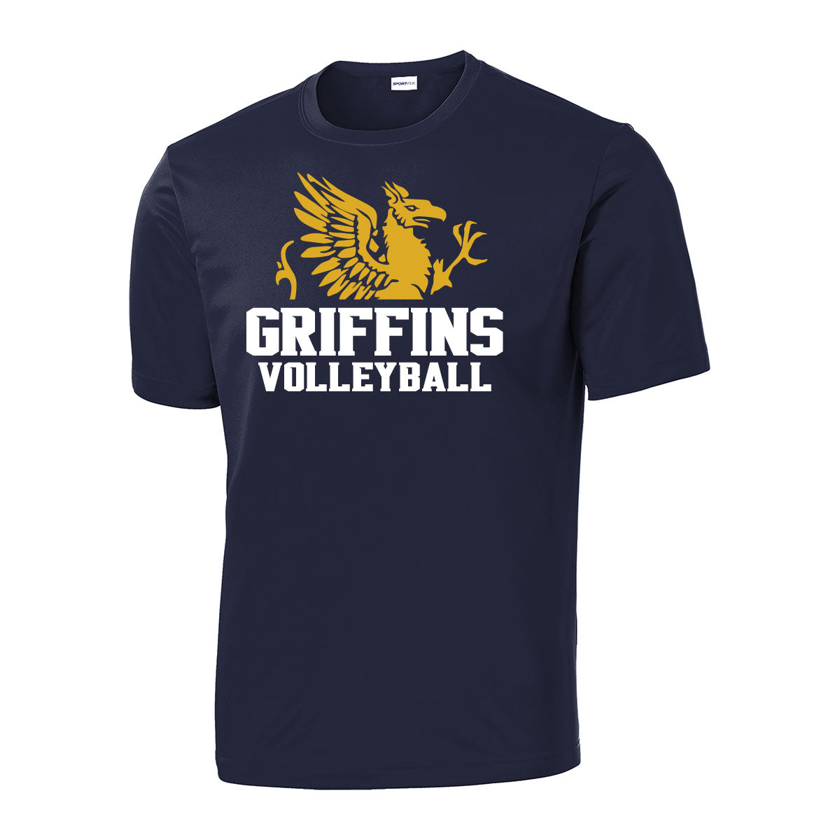 Griffins Volleyball Dri Fit Tee
