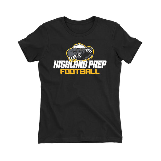 Highland Prep Football Women's Fit Tee