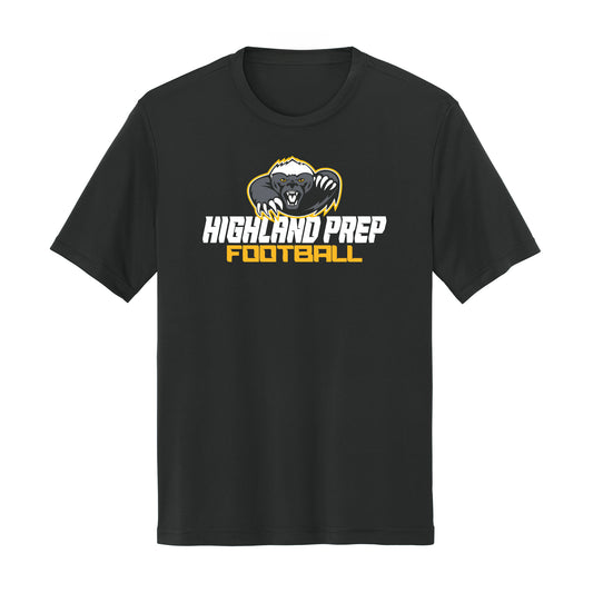 Highland Prep Football Dri Fit Tee