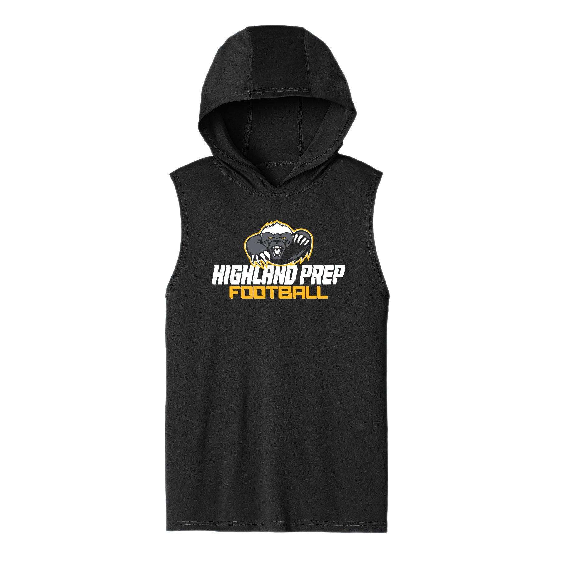 Highland Prep Football Unisex Dri Fit Hooded Tank