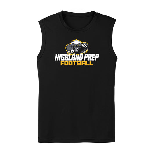 Highland Prep Football Performance Sleeveless Tank