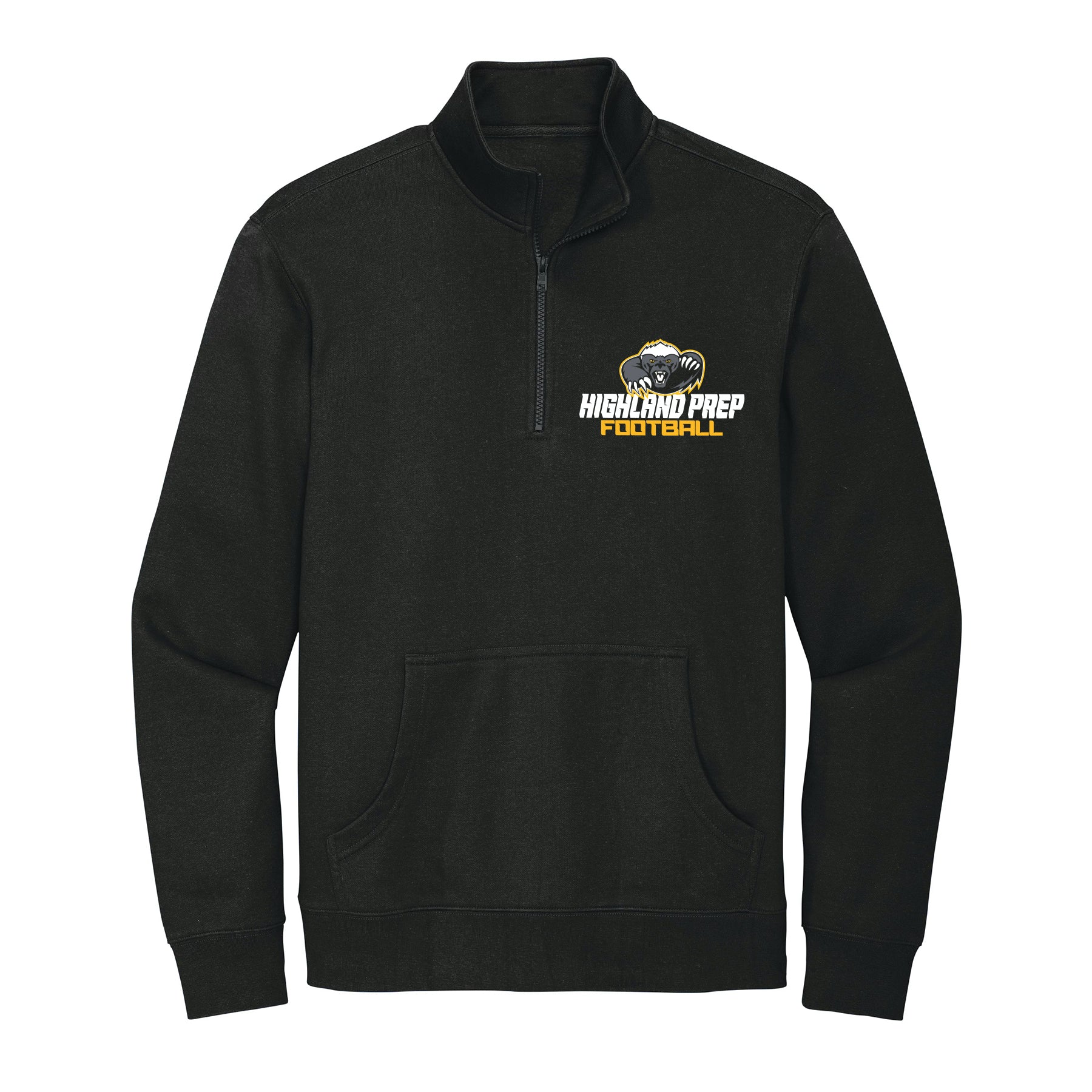 Highland Prep Football 1/4 Zip Fleece