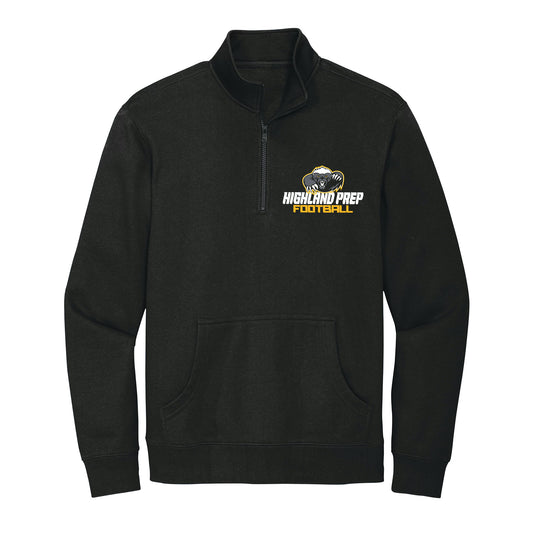 Highland Prep Football 1/4 Zip Fleece