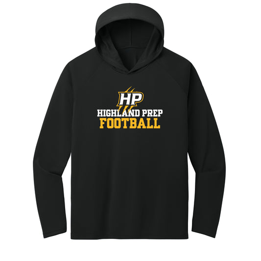 HP Football Performance Hooded Long Sleeve Tee