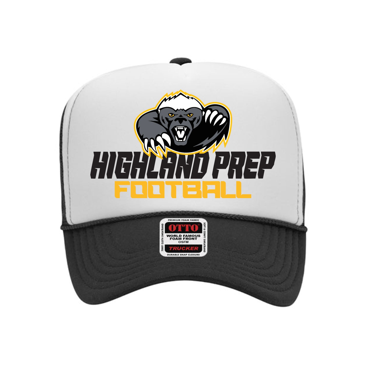 Highland Prep Football Trucker Hat