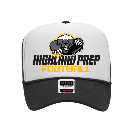 Highland Prep Football Trucker Hat