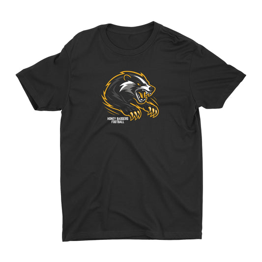 Honey Badgers Football Unisex Tee