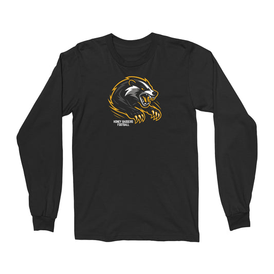 Honey Badgers Football Unisex Long Sleeve Tee