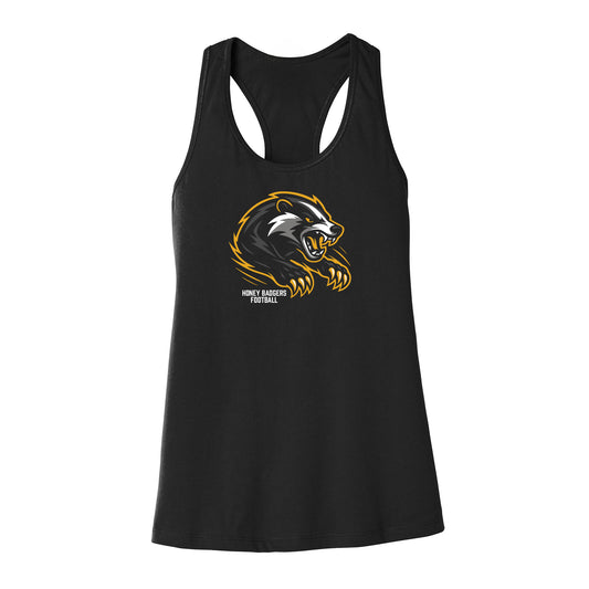Honey Badgers Football Women's Racerback Tank
