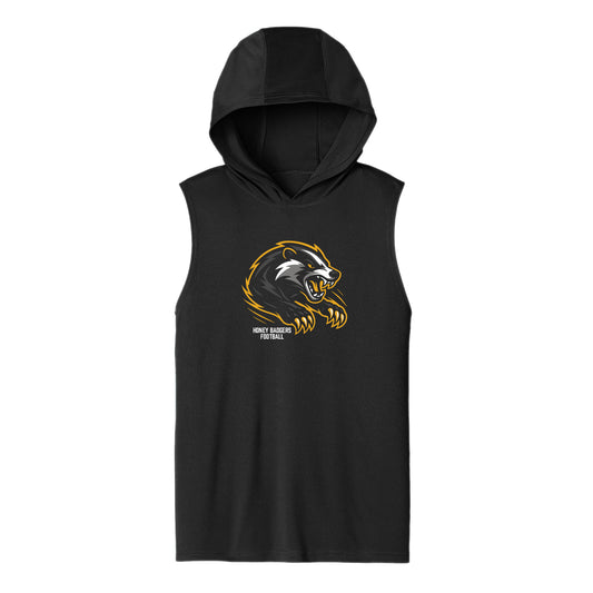 Honey Badgers Football Unisex Dri Fit Hooded Tank