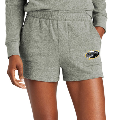 Honey Badgers Football  Womens Fleece Shorts