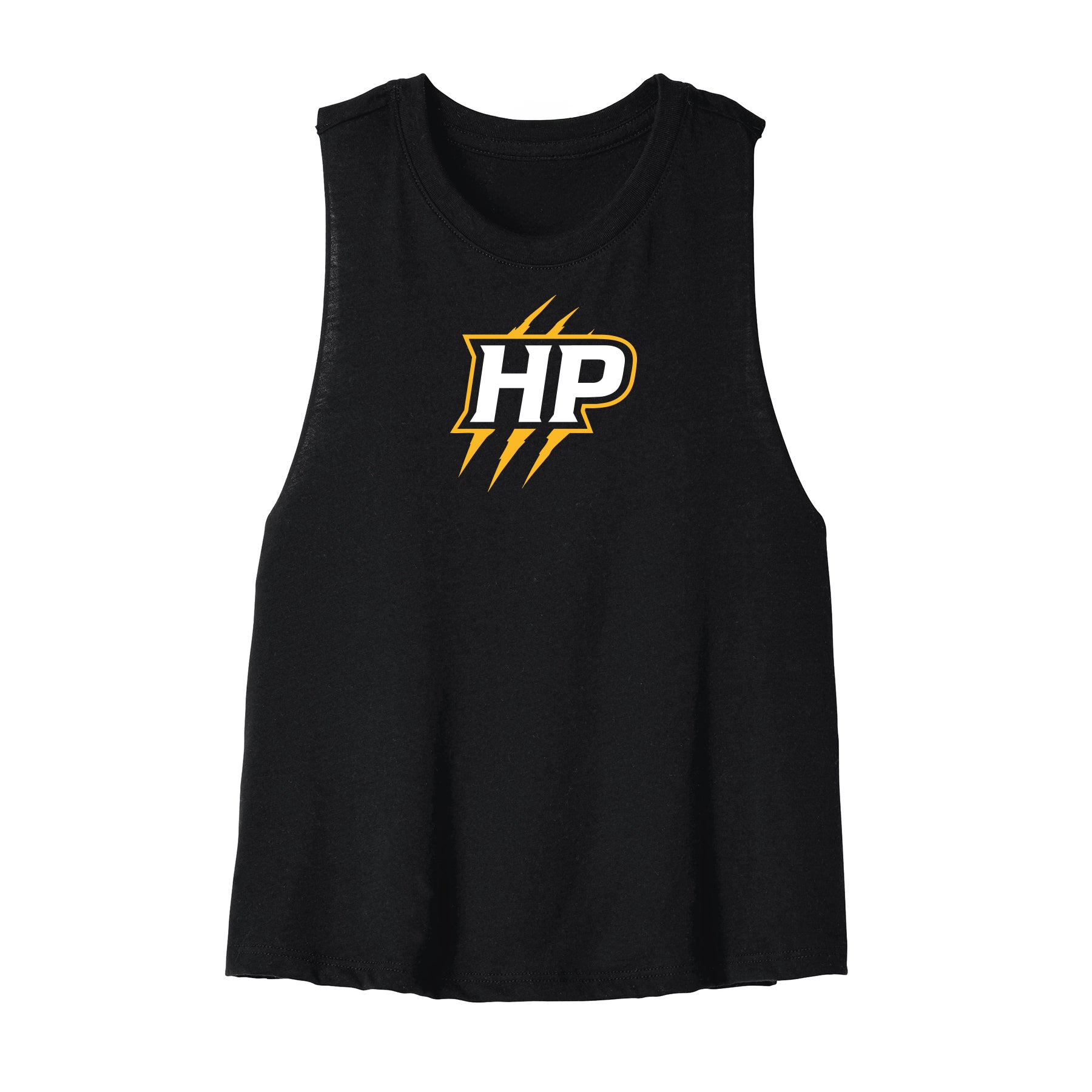 HP Cropped Racerback Tank