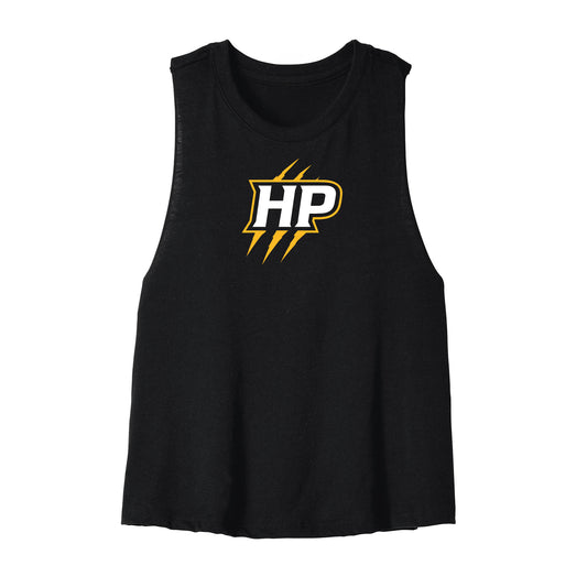 HP Cropped Racerback Tank
