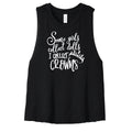 I Collect Crowns Cropped Racerback Tank