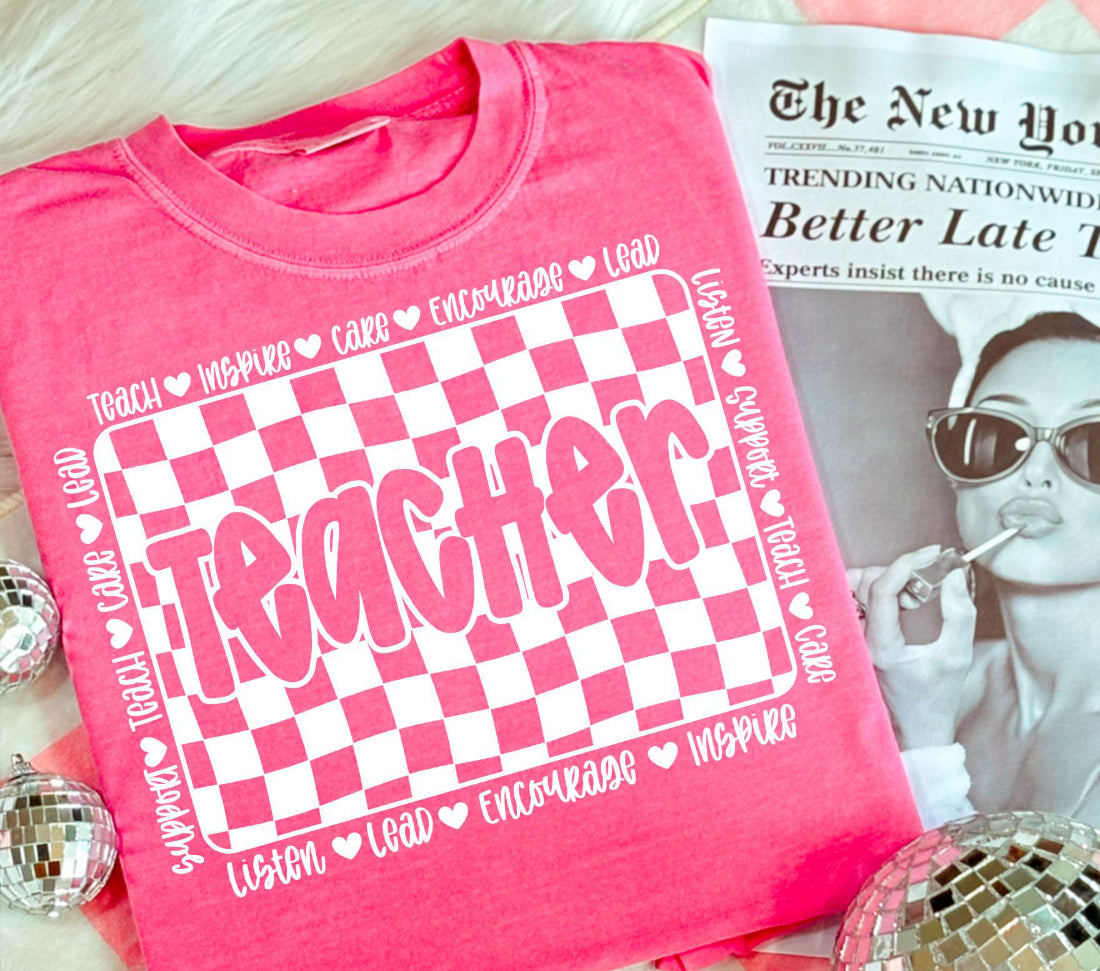 Teach, Listen, Lead, Encourage, Inspire... Unisex Tee