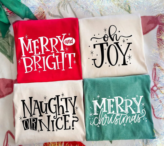 Christmas Tee #2 Unisex Tee (4 Options)