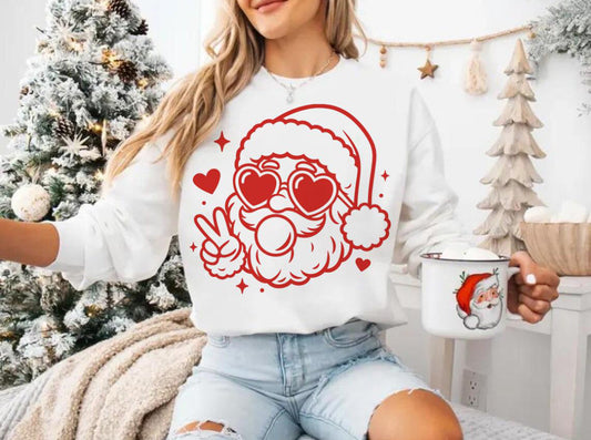 Pop Santa Unisex Crewneck Sweatshirt