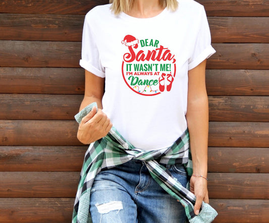 Santa It Wasn't Me Times Unisex Tee