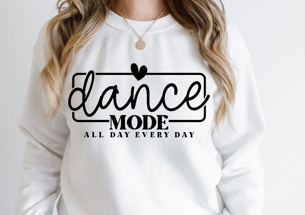 Dance Mode Crewneck Sweatshirt