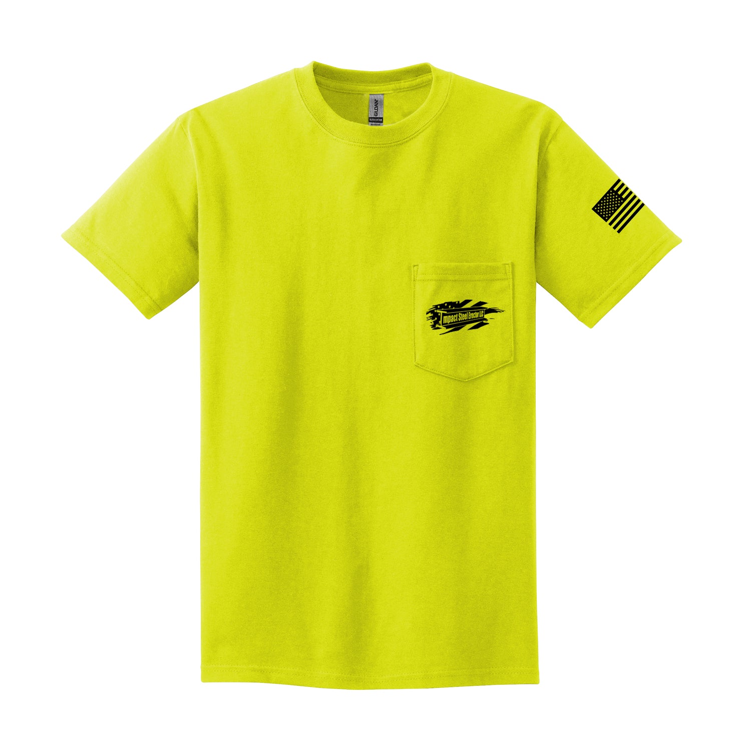 Impact Steel Erector Unisex Pocket Tee