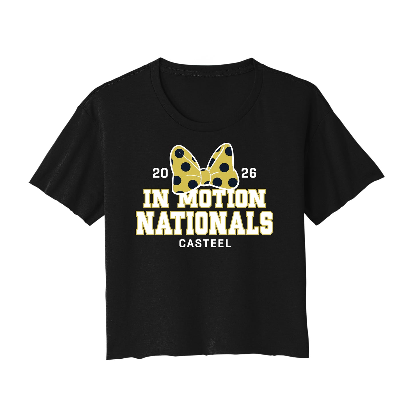 In Motion Nationals Cropped Tee