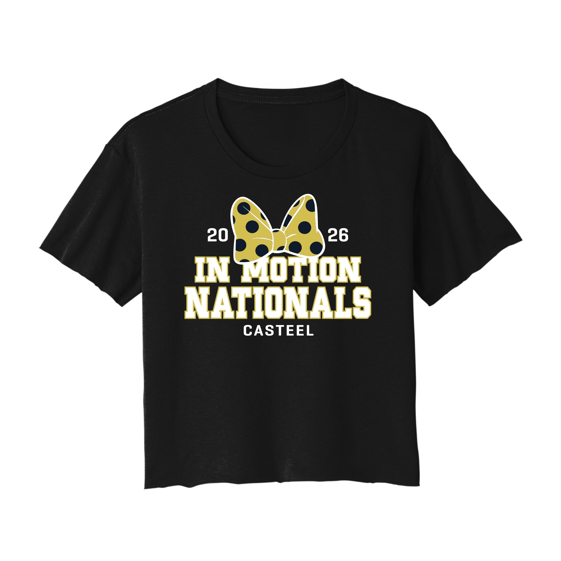 In Motion Nationals Cropped Tee