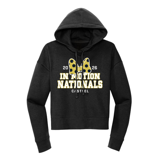 In Motion Nationals Cropped Hoodie