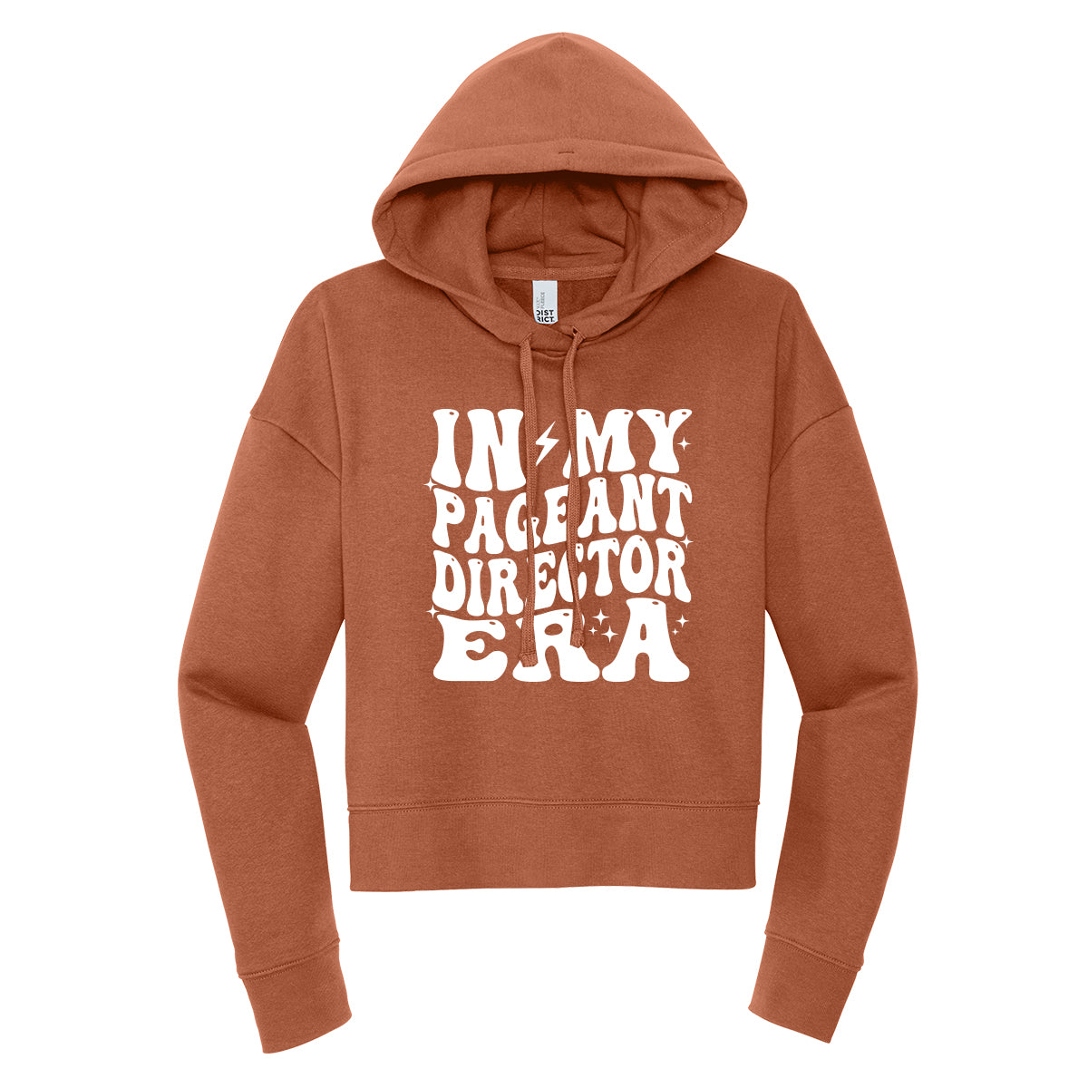 In My Pageant Director Era Cropped Hoodie