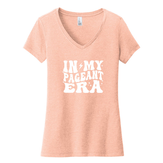 In My Pageant Era Womens V-Neck Tee