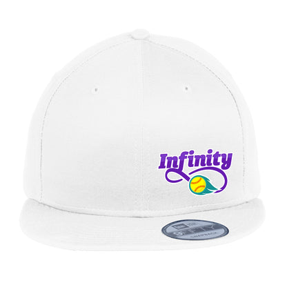 Infinity Purple New Era Flat Bill Snapback