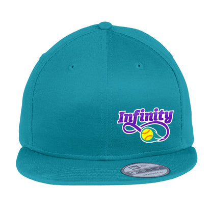 Infinity Purple New Era Flat Bill Snapback