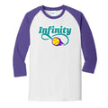 Infinity Teal Team Tee