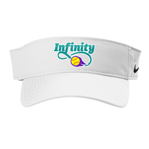 Infinity Teal Nike Dri-FIT Team Visor