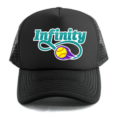 Infinity Teal Trucker