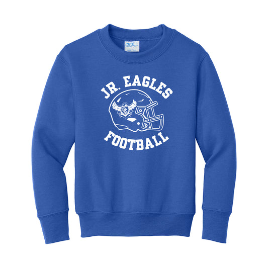 Jr. Eagles Helmet Unisex Crewneck Sweatshirt