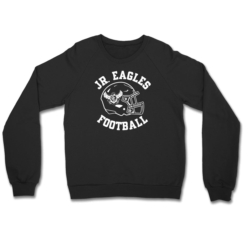 Jr. Eagles Helmet Unisex Crewneck Sweatshirt