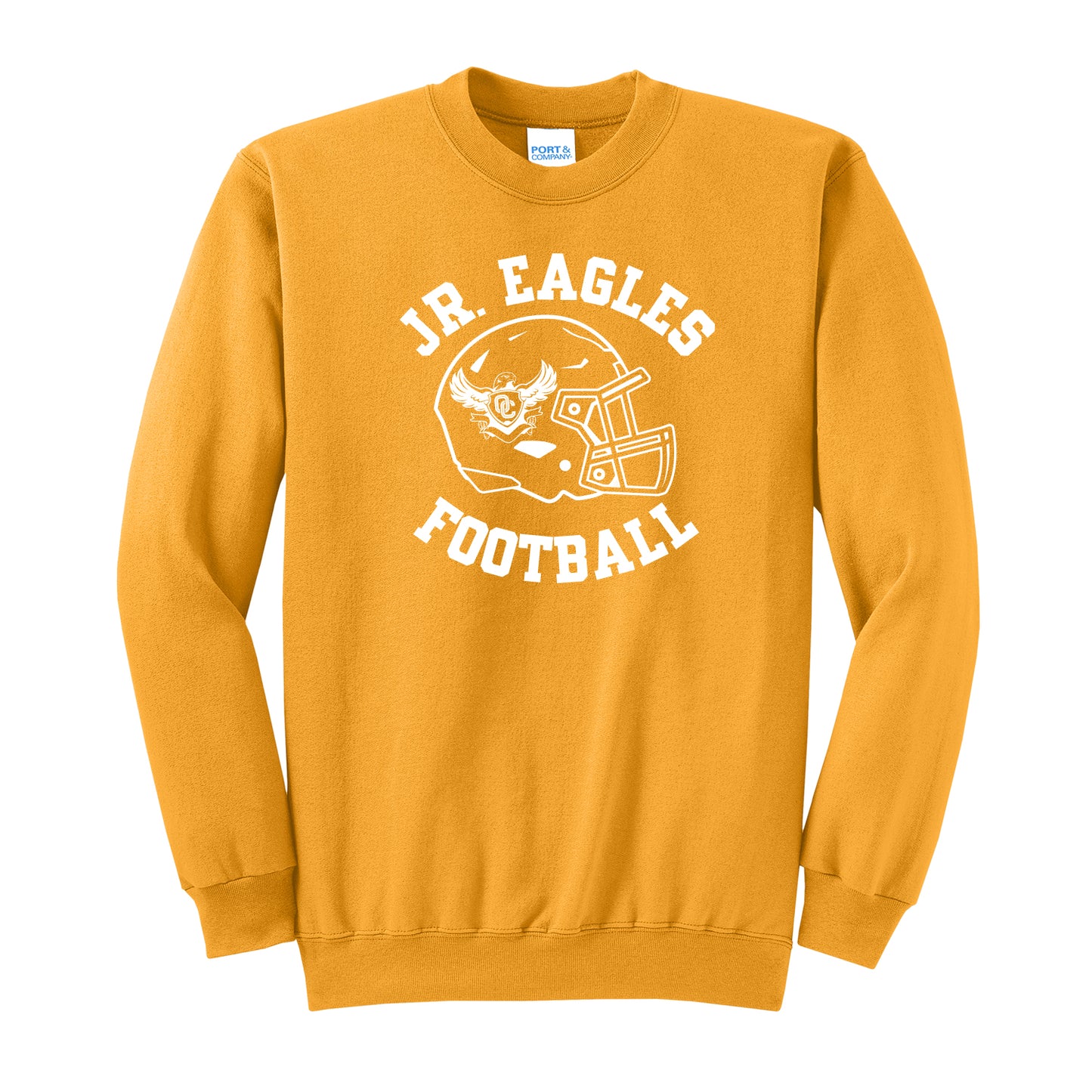 Jr. Eagles Helmet Unisex Crewneck Sweatshirt