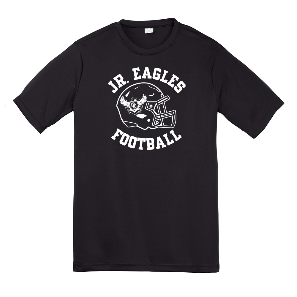 Jr. Eagles Helmet Dri Fit Tee