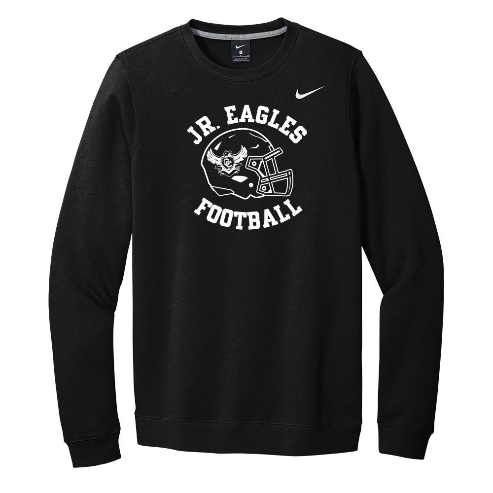 Jr. Eagles Helmet Nike Crewneck Sweatshirt